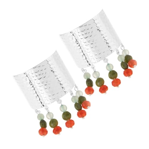 ARTSEWPLY 2stücke Pferdeschwanz-haarmanschetten Asiatische Haarspangen Mit Glasperlen Für Haargriffe Geeignet Für Alltag Und Festlichkeiten Für Frauen von ARTSEWPLY