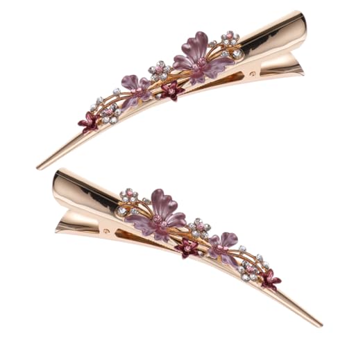 ARTSEWPLY 2 Stück Vintage Schmetterlings Blumen Haarspangen Metall Haarclips für und Mädchen Haarschmuck Accessoires für Besondere Anlässe und Alltag von ARTSEWPLY