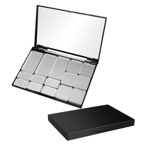ARTSEWPLY 2 Stücke DIY Magnetische Make-up-palette Leere Lidschatten Pfannen Behälter Mit Spiegel Nachfüllbare Make-up Organizer Für Lidschatten Lippenstift Und Pulver von ARTSEWPLY