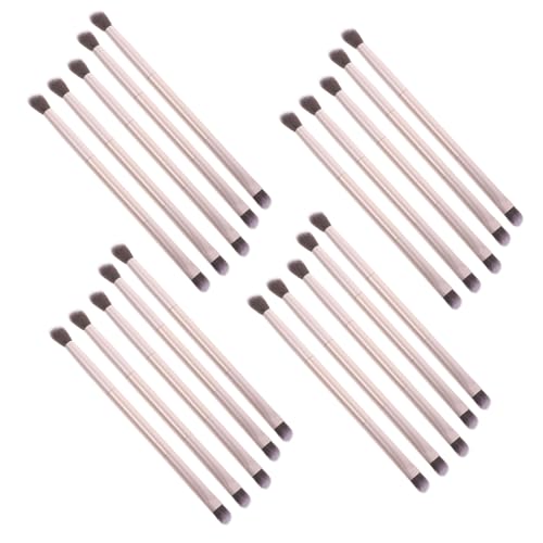 ARTSEWPLY 20 Stück Teiliges Doppelkopf Augen Make Up für Präzise Anwendung Design Vielseitig für Lidschatten und Nasenschattierung Langlebige Materialien von ARTSEWPLY