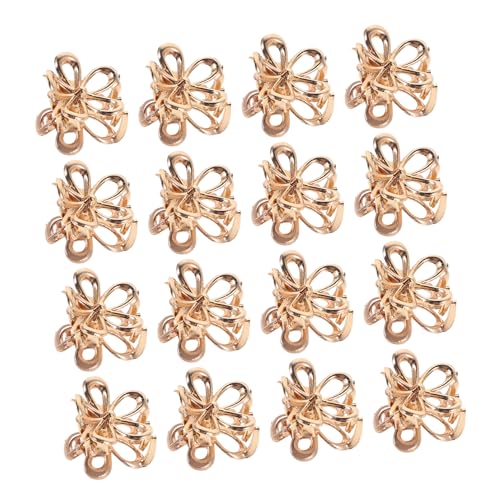 ARTSEWPLY 20stücke Kleine Goldene Blumen-haarnadeln Mini-haarspangen Aus Metall Süße Blumenhaarklammern Rutschfeste Haarspangen Haarschmuck Für Frauen Und Mädchen von ARTSEWPLY