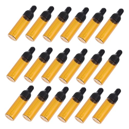 ARTSEWPLY 20st Kleine Tropfflasche Wieder Auffüllbar Flaschen Für Die Küche Ölflaschen Salben Probenbehälter Spender Sprühen Bernsteinfarbene Flaschen Ätherische Öle Für Diffuser Black Glas ARTSEWPLY 20st Kleine Tropfflasche Wieder Auffüllbar Flaschen Für Die Küche Ölflaschen Salben Probenbehälter Spender Sprühen Bernsteinfarbene Flaschen Ätherische Öle Für Diffuser Black Glas von ARTSEWPLY