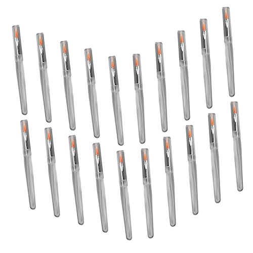 ARTSEWPLY 20st Schminkpinsel Mit Deckel Balsam Lipglossrohre Heimwerken Maske Zauberstab Lippenfüller Glanz Lipgloss-applikatorstäbe Lippentönung Liner Bausatz Lidschatten Kunstfaser von ARTSEWPLY