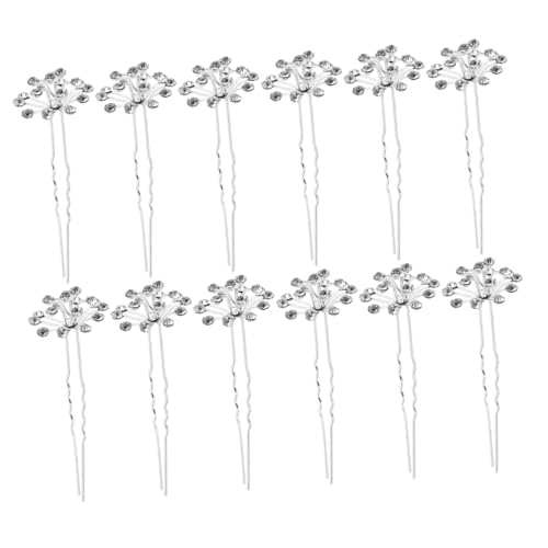 ARTSEWPLY 20stücke Braut Haarschmuck u Form Haarnadel Mit Strasssteinen Schleierkraut Design Hochzeit Haarspange Für Frauen Hochsteckfrisur Accessoires Für Hochzeitstracht von ARTSEWPLY