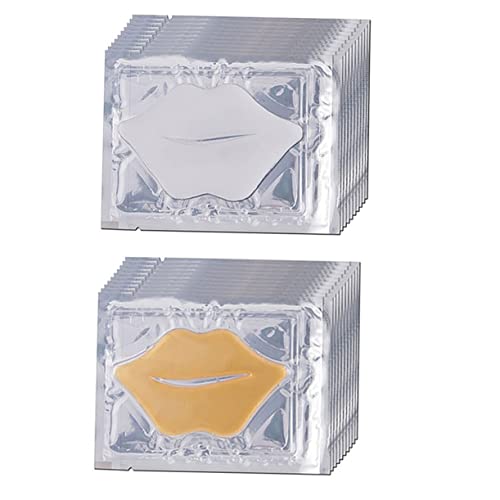 ARTSEWPLY 20stücke Feuchtigkeitsspendende Lippenpads Aus Kollagengel Für Frauen Und Mädchen Praktisch Und Tragbar Für Tägliche Anwendung von ARTSEWPLY