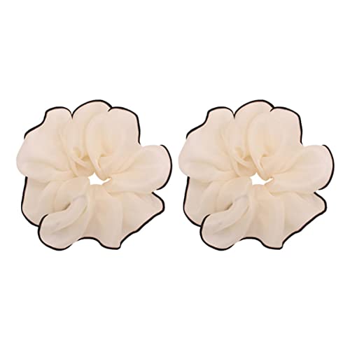 ARTSEWPLY 2stücke Großes Haargummi Netzstoff Haarreifen Für Mädchen Und Frauen Modisches Haarschmuck-accessoire Für Täglichen Gebrauch von ARTSEWPLY