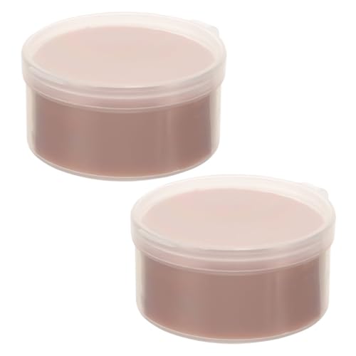 ARTSEWPLY 2stücke Formbares Narbenwachs Für Halloween Gefälschte Wundhaut Körperbemalung Khaki Spezialeffekt-make-up Modellierungswerkzeug Narbenabdeckung Augenbrauencreme von ARTSEWPLY