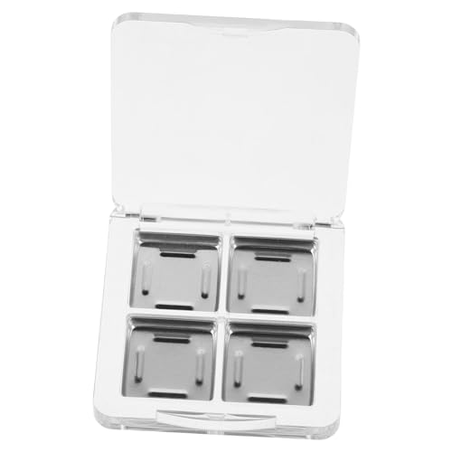 ARTSEWPLY 2stücke Transparente Augenpalette Mit Fächern Stilvoller Organizer Für Lidschatten Und Lippenstift Tragbare Makeup-Box Für Täglichen Gebrauch Und Effektive von ARTSEWPLY