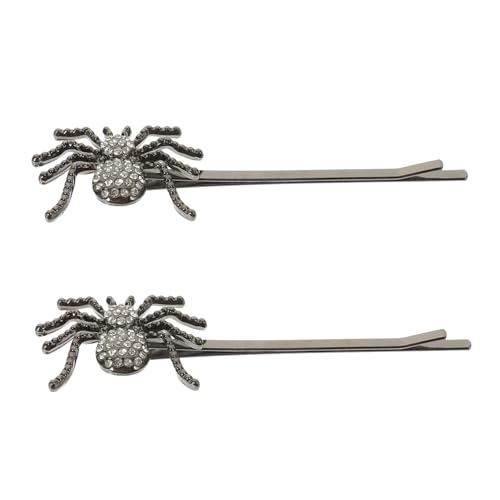 ARTSEWPLY 2stücke Haarnadeln Mit Spinnen-design Und Strass Kleine Haarnadeln Für Damen Dekorative Haarspangen Vintage Haarschmuck Für Verschiedene Frisuren von ARTSEWPLY