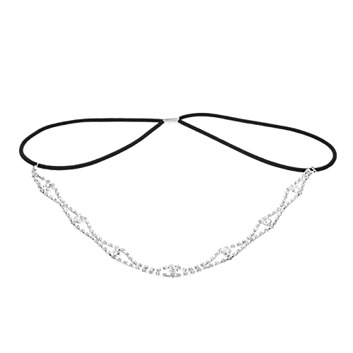 ARTSEWPLY Strass Stirnband Damen Stirnband Kette Retro Kopfschmuck ARTSEWPLY Strass Stirnband Damen Stirnband Kette Retro Kopfschmuck von ARTSEWPLY