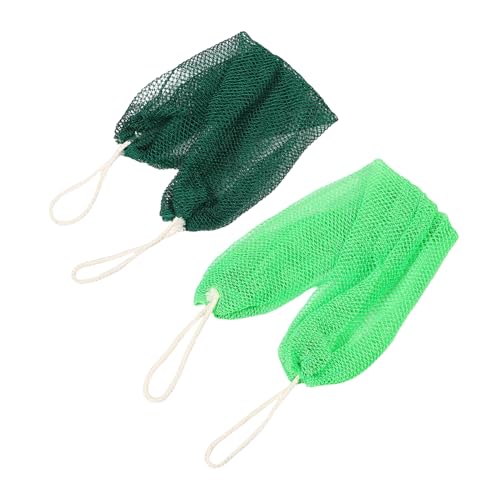 ARTSEWPLY 2stücke Badeset Mit Peeling-körperschrubber Für Und Luffa-handtuch Zum Rückenschrubber Für Dusche Abgestorbene-haut-schrubber Körperpeeling-schwamm von ARTSEWPLY