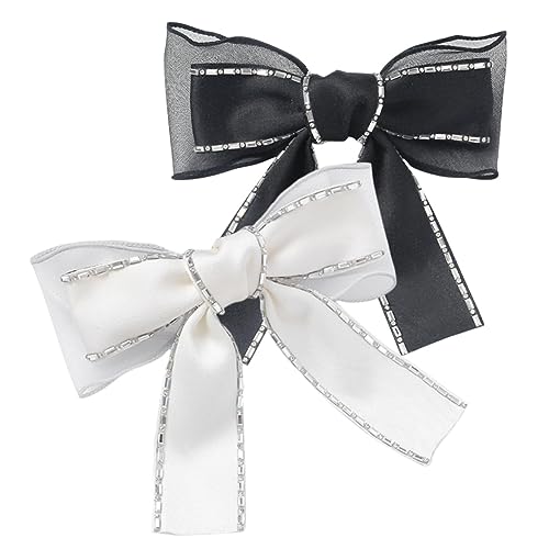 ARTSEWPLY 2stücke Damen Haarspangen Mit Schleifen-design Haarschmuck Für Hochzeiten Partys Und Besondere Anlässe Elegantes Haarzubehör Aus Hochwertigem von ARTSEWPLY
