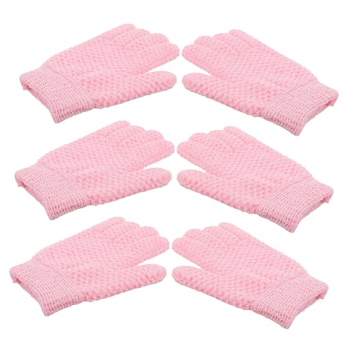 ARTSEWPLY 3 Paar Peeling-badehandschuhe Dusch-peeling-handschuhe Zur Entfernung Abgestorbener Haut Tiefenreinigung Herren- Und Damen-spa-handschuhe Strapazierfähig von ARTSEWPLY