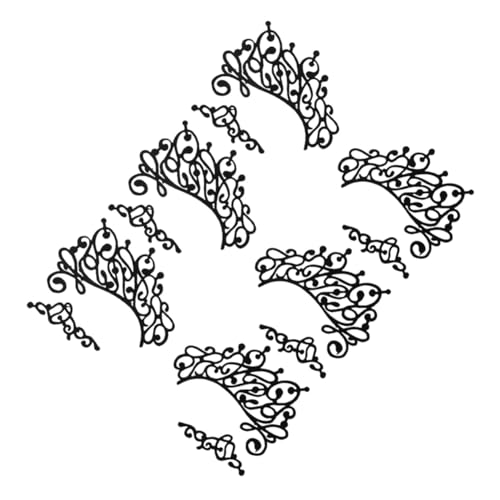 ARTSEWPLY 3 Paare Schwarze Stoff Augen tattoos Temporäre Eyeliner aufkleber Wiederverwendbar Hautfreundlich für Halloween Maskenbälle Cosplay und Kostümpartys von ARTSEWPLY