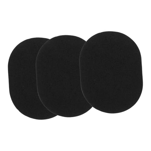 ARTSEWPLY 3 Stück Bambus Aktivkohle Gesichtsreinigungsschwämme Dicke Makeup Schwämmchen mit Tiefenreinigung Sanftes Peeling Ölabsorbierend für Frische und Klare Haut Inklusive von ARTSEWPLY