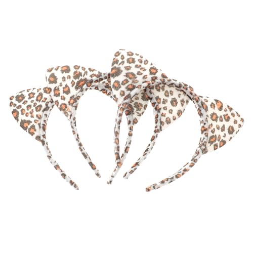 ARTSEWPLY 3 Stück Leopard Haarreifen Damen Haarbänder mit Tiermuster Flexibles Stirnband Haaraccessoire für Partys Alltag und Fotoshootings Robust und Rutschfest Passend für Frauen und von ARTSEWPLY