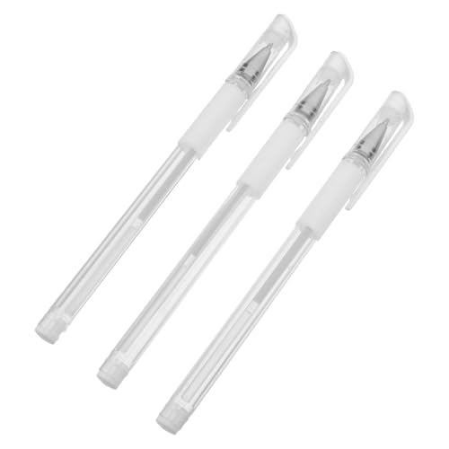 ARTSEWPLY 3 Stück Tattoo-positionierungsstift Augenbrauenstift Tattoos Positionierungsstift Stift Zum Tätowieren Der Haut Tattoo-markierungsstift Permanenter Augenbrauenmarker Acryl Weiß von ARTSEWPLY
