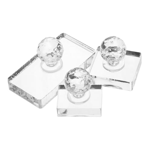 ARTSEWPLY 3 Stück Teiliges Eyeshadow Stamper mit Präzisions Presstools Feiner Press für Gleichmäßiges Puderfinish Vielseitig für Lidschatten Blush und Kompakt und Tragbar für Unterwegs von ARTSEWPLY