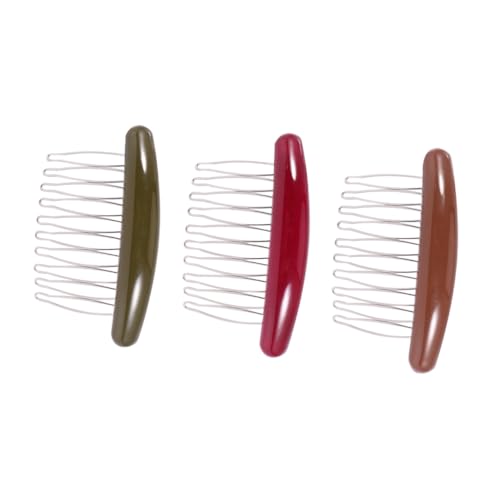ARTSEWPLY 3 Stück Teiliges Haarkamm Rutschfeste Einsteckkämme für Damen und Mädchen Bunte Haarschmuck Accessoires für Vielseitige Frisuren und Festliche Anlässe ARTSEWPLY 3 Stück Teiliges Haarkamm Rutschfeste Einsteckkämme für Damen und Mädchen Bunte Haarschmuck Accessoires für Vielseitige Frisuren und Festliche Anlässe von ARTSEWPLY