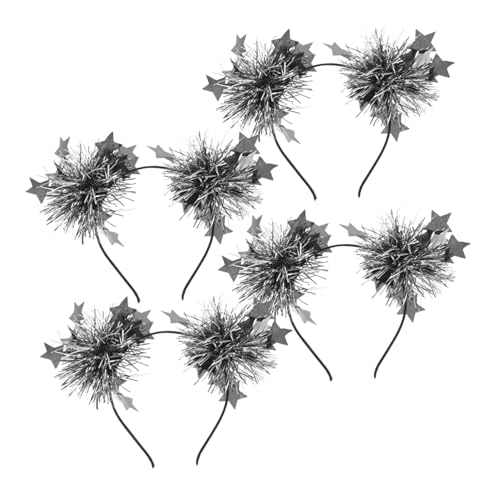 ARTSEWPLY 4 Stck. Teiliges Stern Stirnband Glitzer Lametta Haarreifen für Mädchen und Frauen Party Geburtstag Hochzeit Haarschmuck Modisch und Dekorativ von ARTSEWPLY