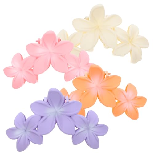 ARTSEWPLY 4 Stück Teiliges Blumen Haaraccessoires Farbige Haarklammern aus Strapazierfähigem Material für Damen für Verschiedene Anlässe und Kreative Frisuren ARTSEWPLY 4 Stück Teiliges Blumen Haaraccessoires Farbige Haarklammern aus Strapazierfähigem Material für Damen für Verschiedene Anlässe und Kreative Frisuren von ARTSEWPLY