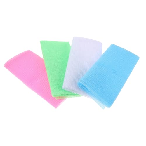 ARTSEWPLY 4 Stück Teiliges Körperpeeling Waschhandschuhe aus Weichem Nylon Wiederverwendbare Saugfähige Rückenwäscher für Dusche Lang und Schmal Effektive Hautreinigung für Damen und Herren ARTSEWPLY 4 Stück Teiliges Körperpeeling Waschhandschuhe aus Weichem Nylon Wiederverwendbare Saugfähige Rückenwäscher für Dusche Lang und Schmal Effektive Hautreinigung für Damen und Herren von ARTSEWPLY