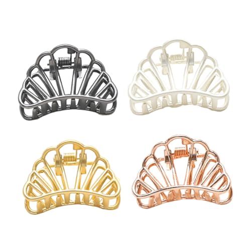 ARTSEWPLY 4 Stück Teiliges Metall haarklammern in Gold Robuste Kleine Haarspangen mit Krallenzähnen für Dickes und Dünnes Haar Modische Haar accessoires für Frauen und Mädchen Leicht und ARTSEWPLY 4 Stück Teiliges Metall haarklammern in Gold Robuste Kleine Haarspangen mit Krallenzähnen für Dickes und Dünnes Haar Modische Haar accessoires für Frauen und Mädchen Leicht und von ARTSEWPLY