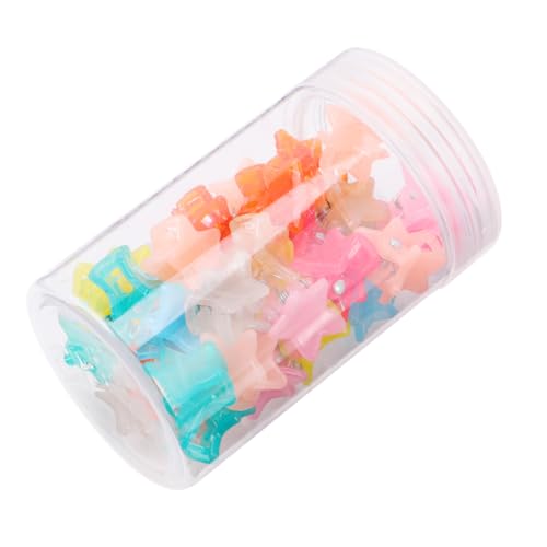 ARTSEWPLY 40 Stück Kleiner Haarklammern Für Mädchen Stern Haarspangen Leichte Und Langlebige Haarnadeln Für Täglichen Gebrauch Farbenfrohe Haaraccessoires von ARTSEWPLY