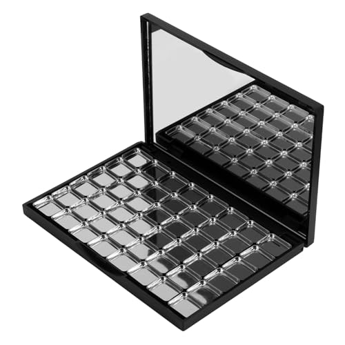 ARTSEWPLY 48 Stück Leere Magnetische Make Up Palette mit Metallpans Wiederbefüllbar mit Spiegel Stabiles Magnetisches Design für Lidschatten Lippenstift Diy Kosmetik Organizer Tragbar und von ARTSEWPLY