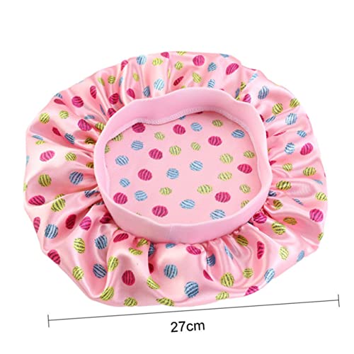 ARTSEWPLY 4stücke Bademütze Für Junge Mädchen Satin Schlafmütze Mit Gummizug Kinderkappe Zum Schutz Der Haare Elastische Nachtmütze Geeignet Für Zuhause Reisen Und Ausflüge Rosa Weiß Beige b ARTSEWPLY 4stücke Bademütze Für Junge Mädchen Satin Schlafmütze Mit Gummizug Kinderkappe Zum Schutz Der Haare Elastische Nachtmütze Geeignet Für Zuhause Reisen Und Ausflüge Rosa Weiß Beige b von ARTSEWPLY