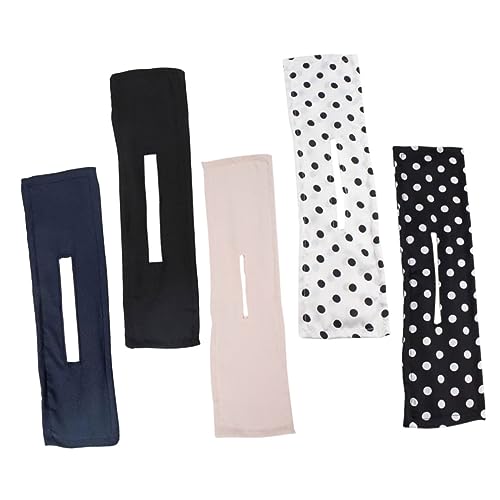 ARTSEWPLY 5 Stück Teiliges Haarknoten mit Farben Einfacher Lazy Hair Curler Bun Maker Schonend Vielseitig für Alltag Sport Fitness und Styling Komfortabel und Haarschonend für Damen und von ARTSEWPLY