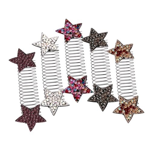 ARTSEWPLY 5 Stück Teiliges Stern Haarkämme Haarspangen Haarnadeln für Damen Unsichtbarer für Zurückgestecktes Haar Komfortabel und Vielseitig für Alltag und Besondere Anlässe ARTSEWPLY 5 Stück Teiliges Stern Haarkämme Haarspangen Haarnadeln für Damen Unsichtbarer für Zurückgestecktes Haar Komfortabel und Vielseitig für Alltag und Besondere Anlässe von ARTSEWPLY