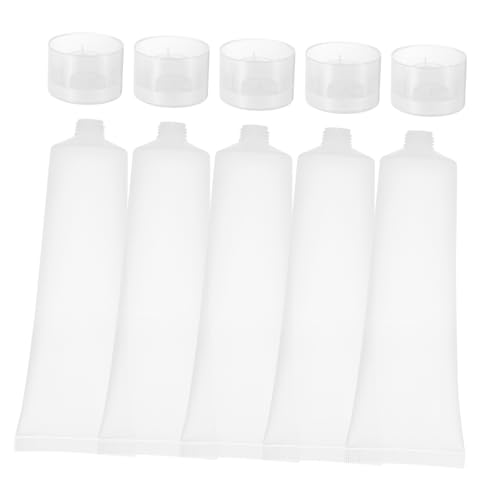 ARTSEWPLY 5stücke Nachfüllbare Reise-flasche Aus Pvc Und Pp Shampoo Gesichtsreiniger Körperlotion Handcreme Und Sonnenschutz Reisen Sport Und Outdoor-aktivitäten von ARTSEWPLY