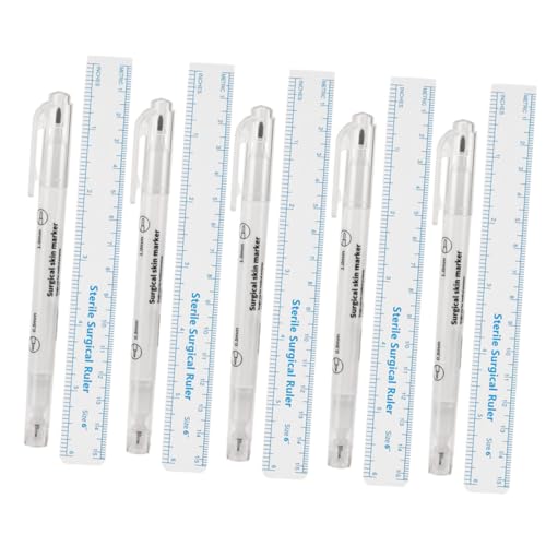 ARTSEWPLY 5er-pack Make-up-marker Augenbrauenstift Mit Lineal 0 5 Mm Fein 1 0 Mm Dicke Spitze Wasserfest Tragbar Für Salon Und Zuhause von ARTSEWPLY
