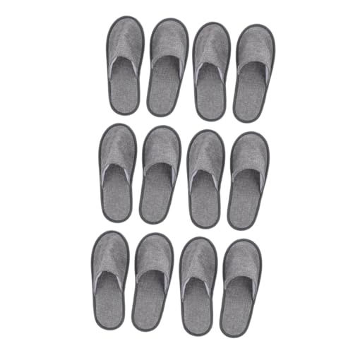 ARTSEWPLY 6 Paare Faltbare Rutschfeste Hotel Spa hausschuhe aus Langlebigem Material Leicht und Tragbar für Damen und Herren für Reisen Salon Gäste und Kurzurlaub von ARTSEWPLY