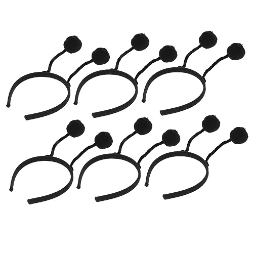 ARTSEWPLY 6 Stück Haarball Design Stirnband für Damen Cartoon Haarband für Partys Freizeit Kostüme Bienen und Tierform mit Zarten Accessoires von ARTSEWPLY