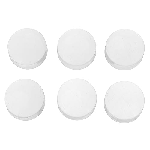 ARTSEWPLY 6 Stück Nagellack Stamper Kopf Ersatzkopf für Nailart Stempel Silikon Maniküre Werkzeug Transparent für Selbstgemacht Nageldesigns von ARTSEWPLY