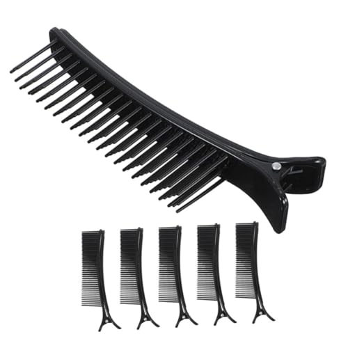 ARTSEWPLY 6 Stück Teiliges Haarklammern für Damen Starke Langlebige Friseurbedarf Haarspangen mit Festem Leichte Tragbare Abteilklammern für Professionelles Styling und Haarstyling zu Hause von ARTSEWPLY