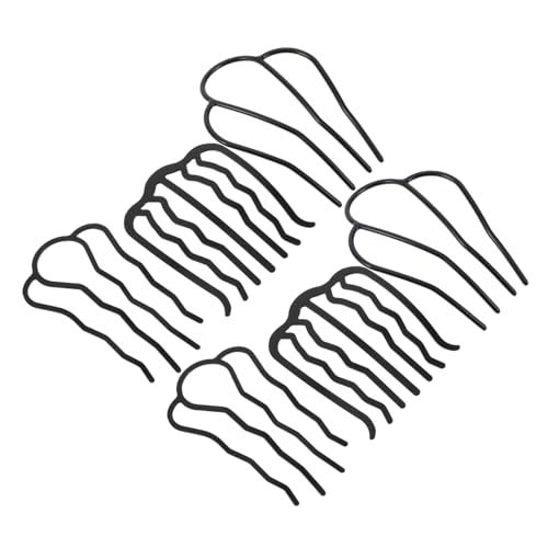 ARTSEWPLY 6 Stück Teiliges Metall Haarkämme für Frauen Langlebige Eisen Haarnadeln Vielseitige Seitenkämme für Hochzeiten Partys und Alltagsfrisuren Sicheres Halten Kompakt und Leicht zum von ARTSEWPLY