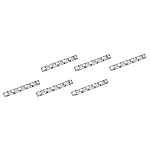 ARTSEWPLY 6 Stück Transparenter Nagelkunst Stifthalter Teiliges Acryl Maniküre Pinsel Organizer Langlebig Tragbar Platzsparend für Nail Art und Beauty Zubehör von ARTSEWPLY