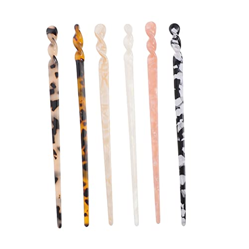 ARTSEWPLY 6stücke Dekorative Vintage Haarnadel Klassischer Kopfschmuck Langes Chinesisches Haarzubehör Einfache Haarspange Für Damen Geeignet Für Verschiedene Frisuren von ARTSEWPLY