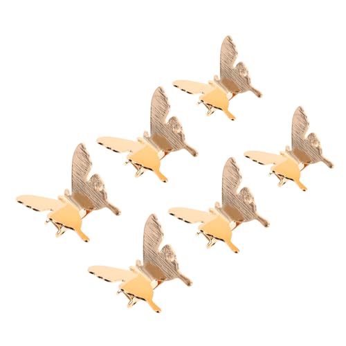 ARTSEWPLY 6stücke Mini-schmetterlings-haarspangen Für Frauen Und Mädchen Mini-krallen-klammern Als Haar-dekoration Süße Haarklammern Für Partys Und Alltag von ARTSEWPLY