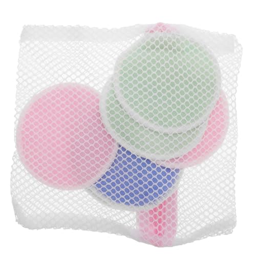 ARTSEWPLY 7stücke Bambusfaser-pads Make-up-entferner-pad Gesichtspuff Wiederverwendbare Gesichtspads Make-up-zubehör Pads Für Hautpflege Und Make-up-entfernung Farben von ARTSEWPLY