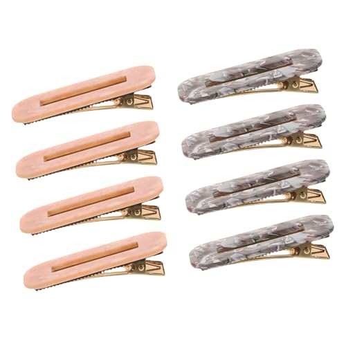 ARTSEWPLY 8 Stück Teiliges Acetat Duckbill Haarclips Rechteckig Nicht Rutschende Frisurenklammern für Frauen Mädchen Alltags und Festtags Styling Kleine Mädchen Haarschmuck Dekorative Clips von ARTSEWPLY