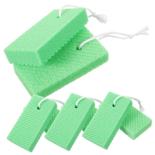 ARTSEWPLY 8 Stück Teiliges Bimsstein Fußpeeling zur Hornhautentfernung und Abgestorbener Haut Ergonomisch Geformt für Einfache Anwendung Sanftes Fußpflege Tool für Männer Zufällige Farbe von ARTSEWPLY
