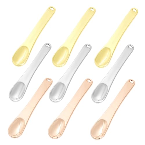 ARTSEWPLY 9stücke Kosmetische Löffel Make-up Kosmetische Schönheit Werkzeug Mischspatel Probenlöffel Rührlöffel Kosmetiklöffel von ARTSEWPLY