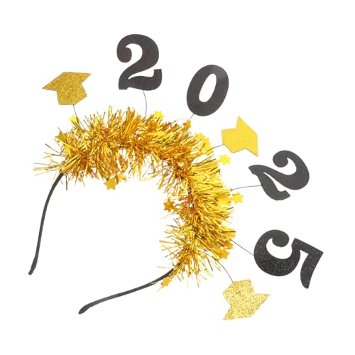 ARTSEWPLY Abschlussfeier Stirnband Mit Doktorhut Design Elegantes Haaraccessoire Für Graduierung Vielseitig Für Partys Und Cosplay Bequem Und Langlebig Geeignet Für Haarlängen Und Stile von ARTSEWPLY