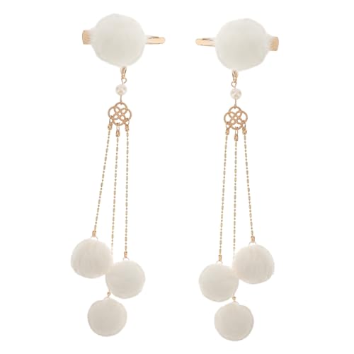 ARTSEWPLY Alloy Haarklammer mit Federtassel Modischer Haarschmuck für Mädchen Seitliche Haarspangen Eleganter Vintage Haarclip für Hochzeit und Alltag von ARTSEWPLY