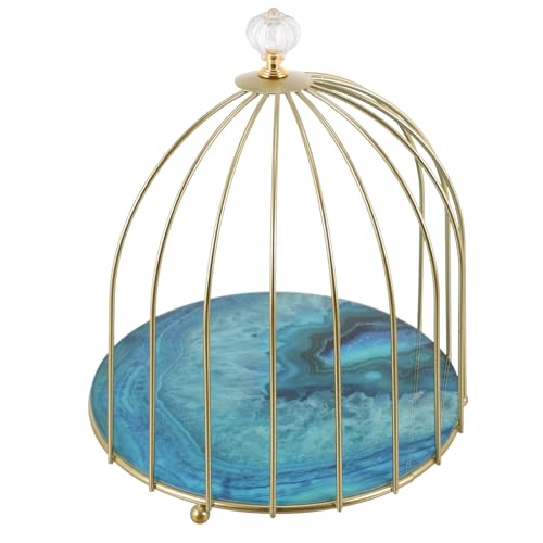 ARTSEWPLY Bird Cage Kosmetik Organizer Eleganter Aufbewahrungsrack Für Badezimmer Und Schlafzimmer Vielseitig Einsetzbar Ordnung Von Make-up Und Accessoires Langlebig Und von ARTSEWPLY