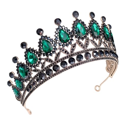ARTSEWPLY Braut Krone mit Funkelnden Strasssteinen Modisches Haarschmuck Accessoire für Frauen und Mädchen Bequeme Tiara aus Robustem Material Vielseitig für Hochzeit Party und Festliche von ARTSEWPLY